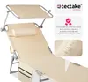 tectake® Chloé skládací lehátko 190 x 68 x 28 cm, s boční Náhled obrázku produktu 6