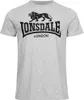 Pánske tričko regular fit LOGO Marl Grey XXXL Lonsdale Náhľad obrázku produktu 1