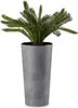 HowHomely Blumentopf Urbanika 57 cm Höhe, Pflanzkübel, Grau Produktbild-Vorschau 1