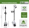 Akku Bodenhacke 20V/2.0Ah mit Akku und Ladegerät 19 cm Produktbild-Vorschau 2