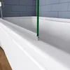 Duschspa 110x140cm 2-teilig Faltwand Weiß Badewannenaufsatz Produktbild-Vorschau 6