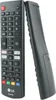 Two LG remote controls are shown against a white background, with one leaning against the other. Podgląd zdjęcia produktu