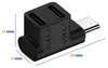 Avizar, adaptateur USB-C double, angle de 90°, charge Voir les images du produit 5
