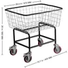 SucceBuy Wäschewagen aus Draht, 4,5 Scheffel, 35" x 15,7" x Produktbild-Vorschau 8