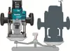 Makita Akku-Oberfräse XGT - 40V max. 12 mm - 8.000-25.000 Produktbild-Vorschau 29