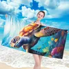 FEBE Strandtuch XXL 100x180 cm Sumpfschildkröte Badetuch Produktbild-Vorschau 3