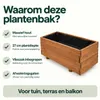 IvoQ Houten Plantenbak – 80 x 40 x 32 cm – Hout – Voor Productafbeelding-voorbeeld 7