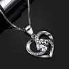 B.Catcher Kette Herz Damen Halskette 925 Silber Zirkonia Produktbild-Vorschau 2