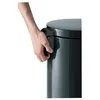 Durable Treteimer edelstahl rund 12 1 St 340123 Náhľad obrázku produktu 10
