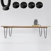Gambe per tavolo 4x Hairpin 10 cm Gambe a forcella Nero Anteprima dell’immagine prodotto 2