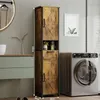 169 cm hoher Schrank – schmales Regal für das Badezimmer Produktbild-Vorschau 7