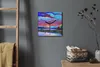 Coloray Uhr auf Leinwand 30x30 cm Wand Uhr Dekoration Produktbild-Vorschau 4