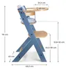 Kinderkraft ENOCK 3-in-1 Kinderhochstuhl mit Kissen - Produktbild-Vorschau 7