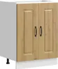 vidaXL Spülenunterschrank Kalmar Artisan-Eiche 60x46x81,5 Produktbild-Vorschau 1