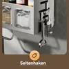 Küchenregale, Gewürzregale, Hängendes Küchenregal mit Haken Produktbild-Vorschau 5