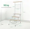COSTWAY 3stupňový stojan na rostliny k zavěšení, žebříková Náhled obrázku produktu 7