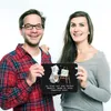 Mr. & Mrs. Panda Mouse Pad Künstler Herz - Schwarz - Produktbild-Vorschau 4