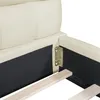 Okwish čalouněná postel 140 x 190 cm s měkkým opěrákem a Náhled obrázku produktu 5