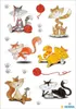 HERMA 3357 10x Sticker DECOR Lustige Katzen, beglimmert Produktbild-Vorschau 3