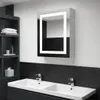 zrcadlová skříňka LED vidaXL 50x13x70 cm Náhled obrázku produktu 2