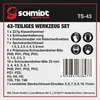 SCHMIDT security tools Werkzeug Set TS-43 Handwerkzeug Box Produktbild-Vorschau 7