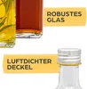 Set di 12 bottiglie di vetro da 250 ml con tappo a vite - Anteprima dell’immagine prodotto 5
