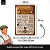 LANOLU Retro Blechschild Hühnerstall-Regeln, Hühner Schild, Produktbild-Vorschau 4