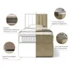 NORDELO Boxspringbett MORFEO 90x200 cm Beige Komplett-Set Produktbild-Vorschau 3
