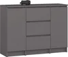 A 3D rendering of a gray dresser with a camera on top. Anteprima dell’immagine prodotto