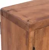 A close-up view of the corner of a wooden cabinet. Náhľad obrázku produktu