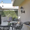 Rabalux 8204 Außenwandleuchte Velence, E27, schwarz, rund, Produktbild-Vorschau 3