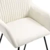 vidaXL Esszimmerstühle 6 Stk. Creme Stoff -  Produktbild-Vorschau 7