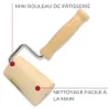 Mini rouleau à pâtisserie en bois 17 cm Fackelmann Voir les images du produit 4