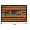 Kokosová rohožka, "Welcome" v rozměru 40x60 cm, Design: Náhled obrázku produktu 2