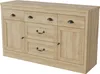 UnboxG Sideboard 135×39,8×80 cm přírodní, kuchyňská a Náhled obrázku produktu 13