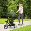 Dreirad 4in1 Kinderdreirad mit Sonnendach Kinderwagen Produktbild-Vorschau 3