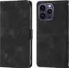 Hülle für iPhone 14 Pro Max Prägung Flip Leder Brieftasche Produktbild-Vorschau 1