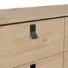 CALICOSY - Commode double 6 tiroirs avec piètement Voir les images du produit 6