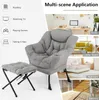 Fotel Relax ze stołkiem, nowoczesny fotel akcentujący ze Podgląd zdjęcia produktu 8