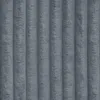 A close-up view of a textured, dark gray fabric with vertical ribbed detailing. Produktbild-Vorschau