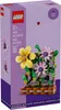 A Lego box showing a flower display. Voir les images du produit