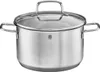 Rösle Kochtopf Basic Line Ø 20 cm Edelstahl, mit Glasdec Produktbild-Vorschau 2