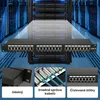 Extralink Patchpanel CAT6 STP V2 24 porty, RJ-45, Cat6, Náhled obrázku produktu 8
