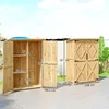 Outsunny Gartenschrank Holz, Geräteschuppen mit Produktbild-Vorschau 3