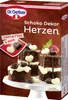 Dr. Oetker Schoko Dekor Herzen Zartbitter & Weiße Produktbild-Vorschau 1