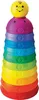 A stacking toy with numbered rings. Produktbild-Vorschau