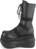 BOXER-230 Uni Boots von DemoniaCult, Schwarz EU 44, US 12 Produktbild-Vorschau 3