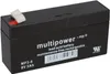 Multipower MP3-8 olověná baterie 8 V 3000mAh se 2 Faston Náhled obrázku produktu 7