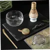 Matcha Teezeremonie Set, Matcha Schneebesen, Glas Schale, Produktbild-Vorschau 3