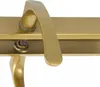 A close-up view of a gold-colored door handle mechanism. Anteprima dell’immagine prodotto